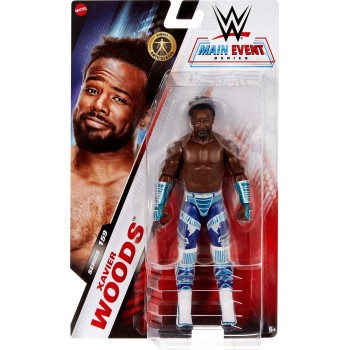 mattel wwe βασικες φιγουρες wwe main event series xavier woods GDF62 / JGD47 194735311576