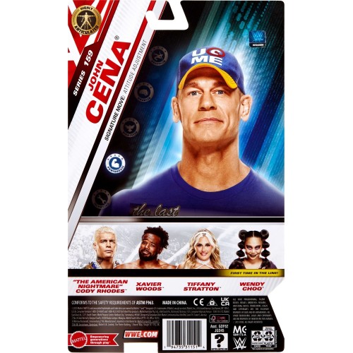 mattel wwe βασικες φιγουρες wwe main event series john cena a GDF62 / JGD45 194735311514