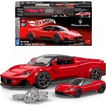 Mattel Brick Shop Hot Wheels Maserati Mc20 Building Toy Kit (250 Pieces), For Collectors JFR90 194735331543