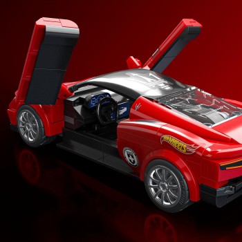Mattel Brick Shop Hot Wheels Maserati Mc20 Building Toy Kit (250 Pieces), For Collectors JFR90 194735331543