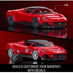 Mattel Brick Shop Hot Wheels Maserati Mc20 Building Toy Kit (250 Pieces), For Collectors JFR90 194735331543