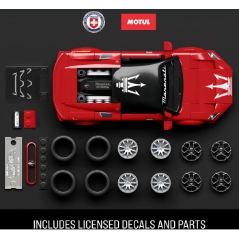 Mattel Brick Shop Hot Wheels Maserati Mc20 Building Toy Kit (250 Pieces), For Collectors JFR90 194735331543