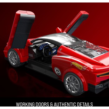 Mattel Brick Shop Hot Wheels Maserati Mc20 Building Toy Kit (250 Pieces), For Collectors JFR90 194735331543