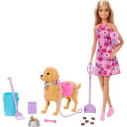 Mattel barbie βολτα με σκυλακι JJB46 194735338887