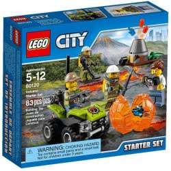 LEGO City In/Out Σετ Εκκίνησης Ηφαιστείου 60120 5702015594813