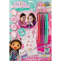 Gabbys Dollhouse Canenco Gabby's Dollhouse Αερογράφος Set GD23363 8719668013483