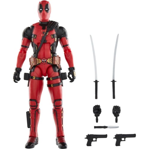 Hasbro Marvel Avengers Marvel Legends Series Deadpool, Deadpool & Wolverine Collectible 6 Inch Action Figure For Adults Ages 14 