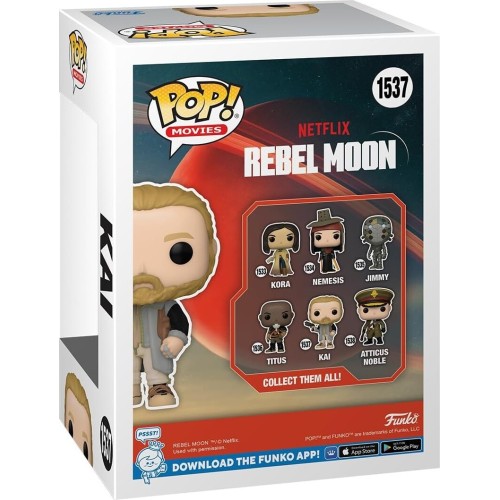 Funko pop! movies: rebel moon - kai - collectable vinyl figure - gift idea - offi 72626 889698726269