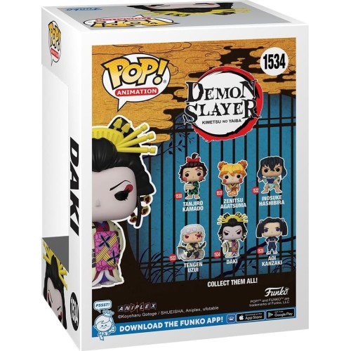 Funko pop! animation: demon slayer - daki - collectable vinyl figure - gift idea  75571 889698755719