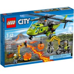 LEGO City In/Out Ελικόπτερο Τροφοδοσίας Ηφαιστείου 60123 5702015594844