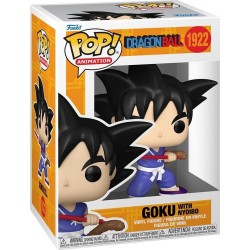 Funko pop! animation: dragon ball - goku - nyoibou - collectable vinyl figure - g 83712 889698837125