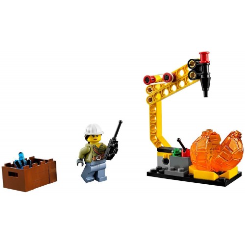 LEGO City In/Out Ελικόπτερο Τροφοδοσίας Ηφαιστείου 60123 5702015594844