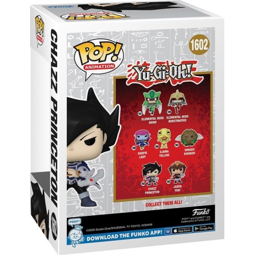 Funko pop! animation: yu-gi-oh! - chazz princeton - collectable vinyl figure - gi 75602 889698756020
