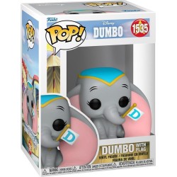 Funko pop! disney: dumbo – dumbo with flag - collectable vinyl figure - gift idea 80207 889698802079