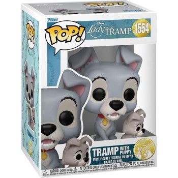 Funko Pop! Vinyl - Lady And The Tramp - Tramp With Puppy 1554 83569 889698835695
