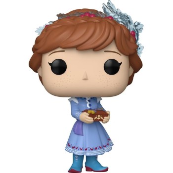 Funko pop! disney: princess holiday - anna - frozen - collectable vinyl figure -  86076 889698860765