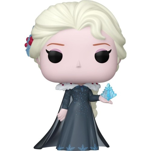 Funko pop! disney: princess holiday - elsa - frozen - collectable vinyl figure -  86077 889698860772