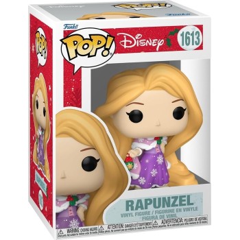 Funko pop! disney: princess holiday - rapunzel - collectable vinyl figure - gift  86071 889698860710