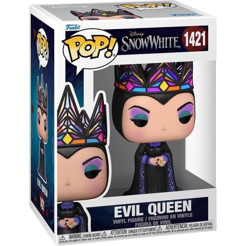 Funko pop! disney: snow white live action - evil queen - bl/bk - collectible viny 75947 889698759472
