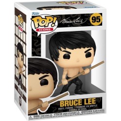 Funko pop! icons: bruce lee - dynamic - collectable vinyl figure - gift idea - of 86522 889698865227