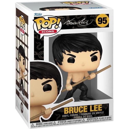 Funko pop! icons: bruce lee - dynamic - collectable vinyl figure - gift idea - of 86522 889698865227