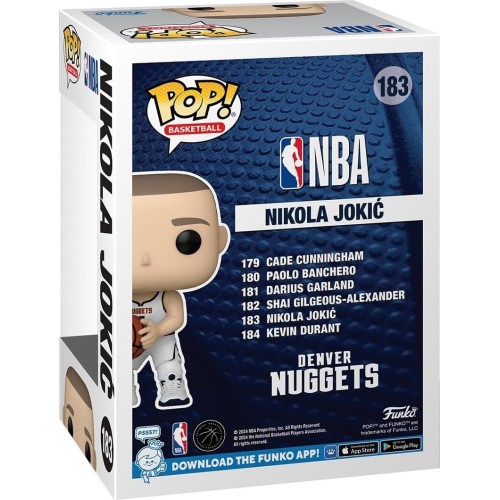 Funko pop! nba: nuggets - nikola jokic - collectable vinyl figure - gift idea - o 79676 889698796767