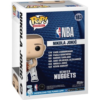 Funko pop! nba: nuggets - nikola jokic - collectable vinyl figure - gift idea - o 79676 889698796767