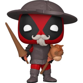 Funko pop! plus: deadpool literary classics – deadpool don quixote - collectable  83985 889698839853
