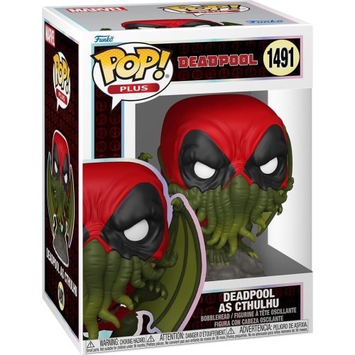 Funko pop! plus: deadpool literary classics – deadpool cthulhu - collectable viny 83984 889698839846