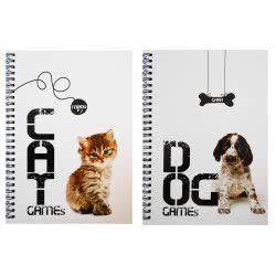 A&G PAPER A&G Σπιραλ Β5 3 Θέματα 90Φ Cuties 19795 5203296197958