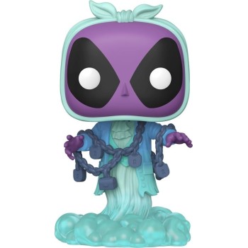 Marvel Avengers Funko Pop! Plus: Deadpool - Deadpool As Jacob Marley N.1494 Bobble-Head Vinyl Figure 83987 889698839877