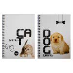 A&G PAPER A&G Σπιραλ Β5 3 Θέματα 90Φ Cuties 19795 5203296197958