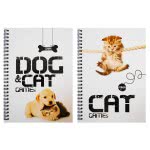A&G PAPER A&G Σπιραλ Β5 3 Θέματα 90Φ Cuties 19795 5203296197958