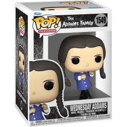Family KBC Funko Pop! Television: Addams Family Classic - Wednesday 1549 Vinyl Figure 81210 889698812108