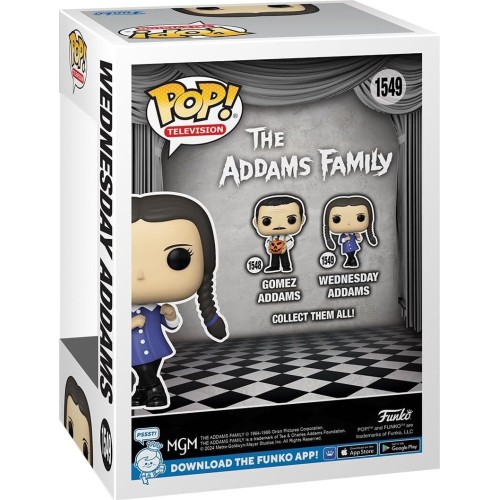Family KBC funko pop! tv: afc - wednesday addams - addams  classic tv - collectable vi 81210 889698812108