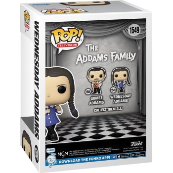 Family KBC Funko Pop! Television: Addams Family Classic - Wednesday 1549 Vinyl Figure 81210 889698812108
