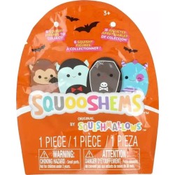 Jazwares Squishmallows-Squooshems - Blind Σακουλάκι Με Ζουληχτή Φιγούρα Halloween Squad W2 (6 Σχέδια) 6Εκ JWSS0011 196566383128