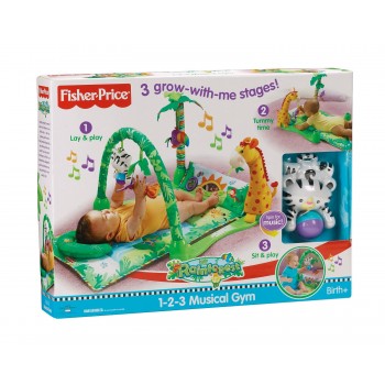 Mattel Πάπλωμα - Γυμναστήριο Rainforest L1664 027084471625