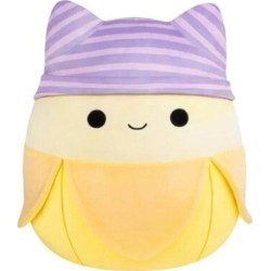 Squishmallows - Soft Toy Wave 9 (6 Designs) 13cm - Jazwares Junie the Yellow Banana, Junie the Banana, Sqcr08647, JWSQ4096-G 191