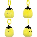 Squishmallows Halloween - Λούτρινα Μπρελόκ Wave 2 (6 Σχέδια) 9εκ - Jazwares halloween walt the pumpkin, η κολοκυθα, sqcp00258, J