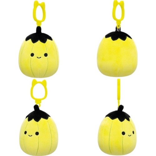 Squishmallows Halloween - Λούτρινα Μπρελόκ Wave 2 (6 Σχέδια) 9εκ - Jazwares halloween walt the pumpkin, η κολοκυθα, sqcp00258, J
