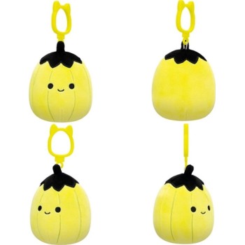 Squishmallows Halloween - Λούτρινα Μπρελόκ Wave 2 (6 Σχέδια) 9εκ - Jazwares halloween walt the pumpkin, η κολοκυθα, sqcp00258, J