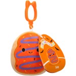 Squishmallows Halloween - Plush Keychain Wave 2 (6 Designs) 9cm - Jazwares Halloween jay the Orange Donut, to Ntonat, Sqcp00257,