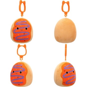 Squishmallows Halloween - Plush Keychain Wave 2 (6 Designs) 9cm - Jazwares Halloween jay the Orange Donut, to Ntonat, Sqcp00257,