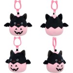 Squishmallows Halloween - Λούτρινα Μπρελόκ Wave 2 (6 Σχέδια) 9εκ - Jazwares lantern, emily η νυχτεριδα, sqcp00254, JWSQ0260 1965