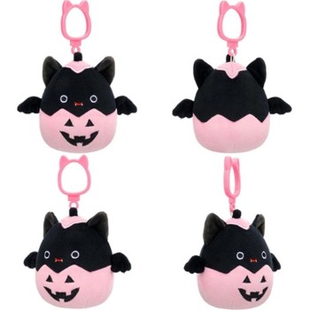 Squishmallows Halloween - Plush Keychain Wave 2 (6 Designs) 9cm - Jazwares Lantern, Emily the Bat, Sqcp00254, JWSQ0260 196566437
