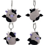 Squishmallows Halloween - Λούτρινα Μπρελόκ Wave 2 (6 Σχέδια) 9εκ - Jazwares halloween bridgette the bat, bridgette η αγελαδα, sq