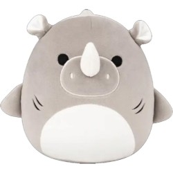 Squishmallows - Λούτρινα Ζωάκια Ψαράκια (5 Σχέδια) 19Εκ - Jazwares Bruno The Rhino Shark, O Ρινοκερος, Sqcr08646, JWSQ8641 19172