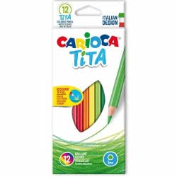 CARIOCA Ξυλομπογιές Tita 12 Χρωμάτων 42793 8003511427931
