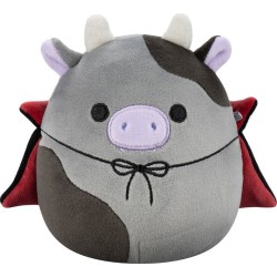 Squishmallows Halloween - Λούτρινα Wave 1 (6 Σχέδια) 13εκ - Jazwares bridgette the cow in vampire costume, bridgette η αγελαδα, 